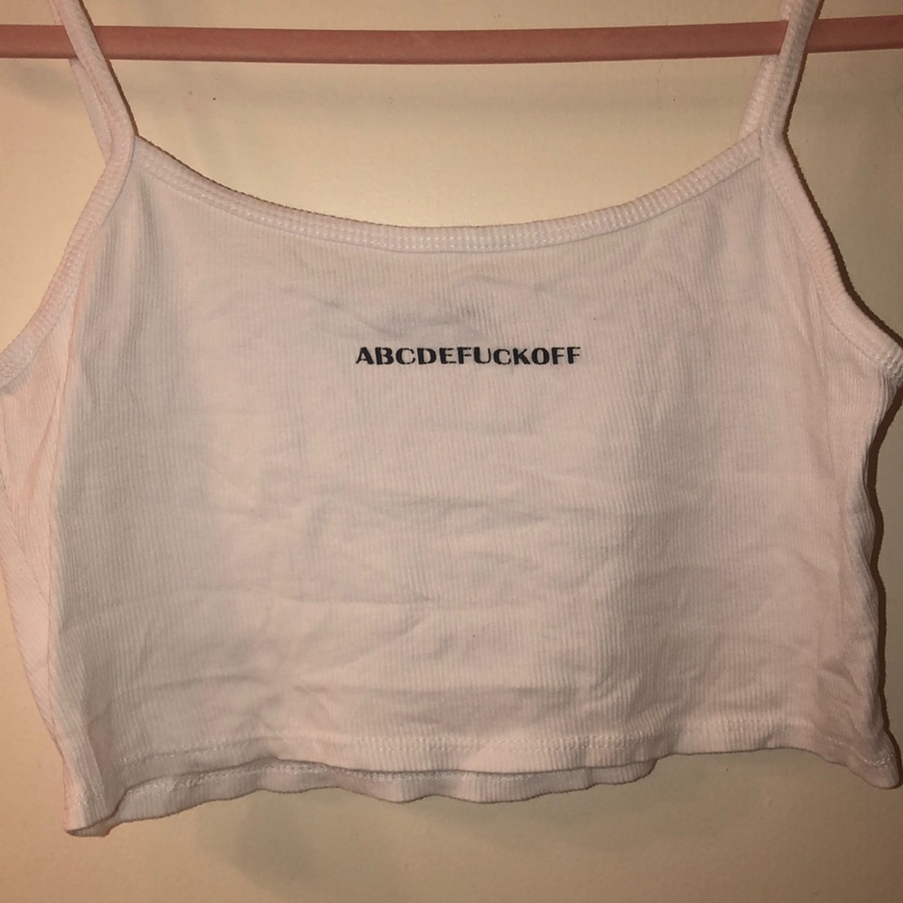 fashion nova ribbed cami, crop top